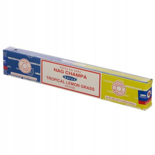Благовония Sai Baba Nag Champa / Tropical Lemon Grass, 16 г, Satya фото 2